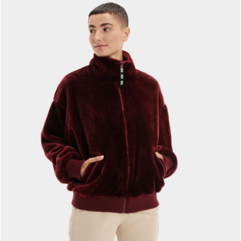 BRAND NEW! UGG Laken Sherpa Jacket